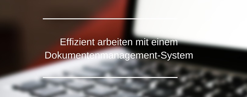 effizient arbeiten